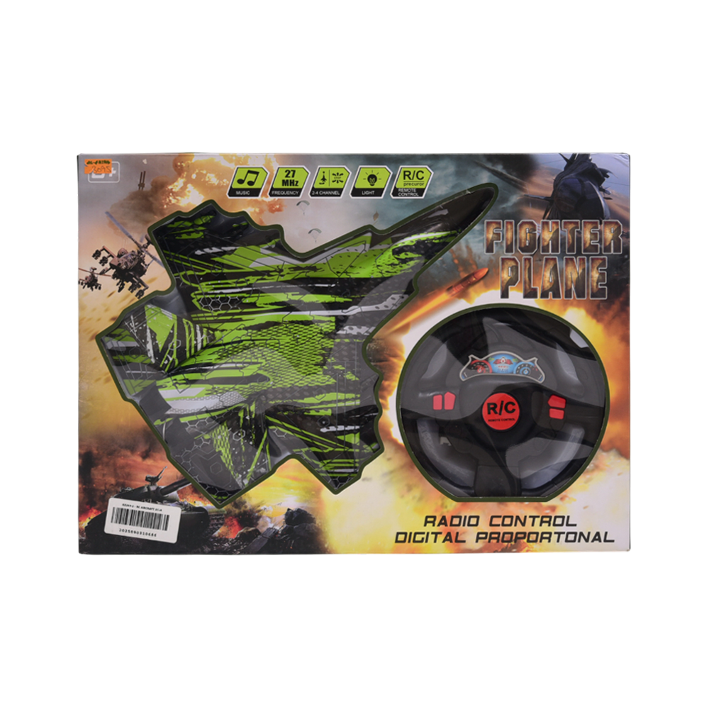 RX368-2 AIRCRAFT W-STEERING R/C A.I