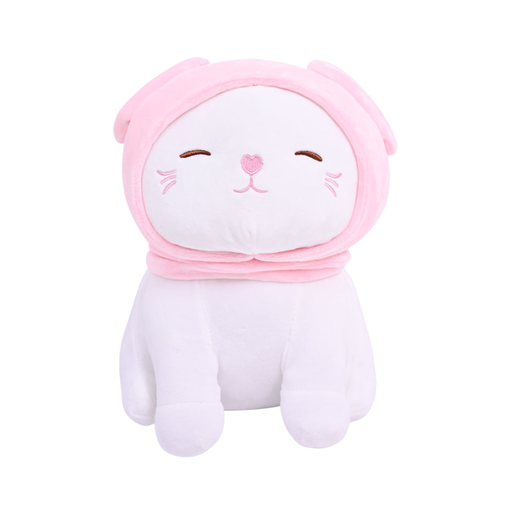 KITEN PLUSHY CAT W-HOODIE 12INCH