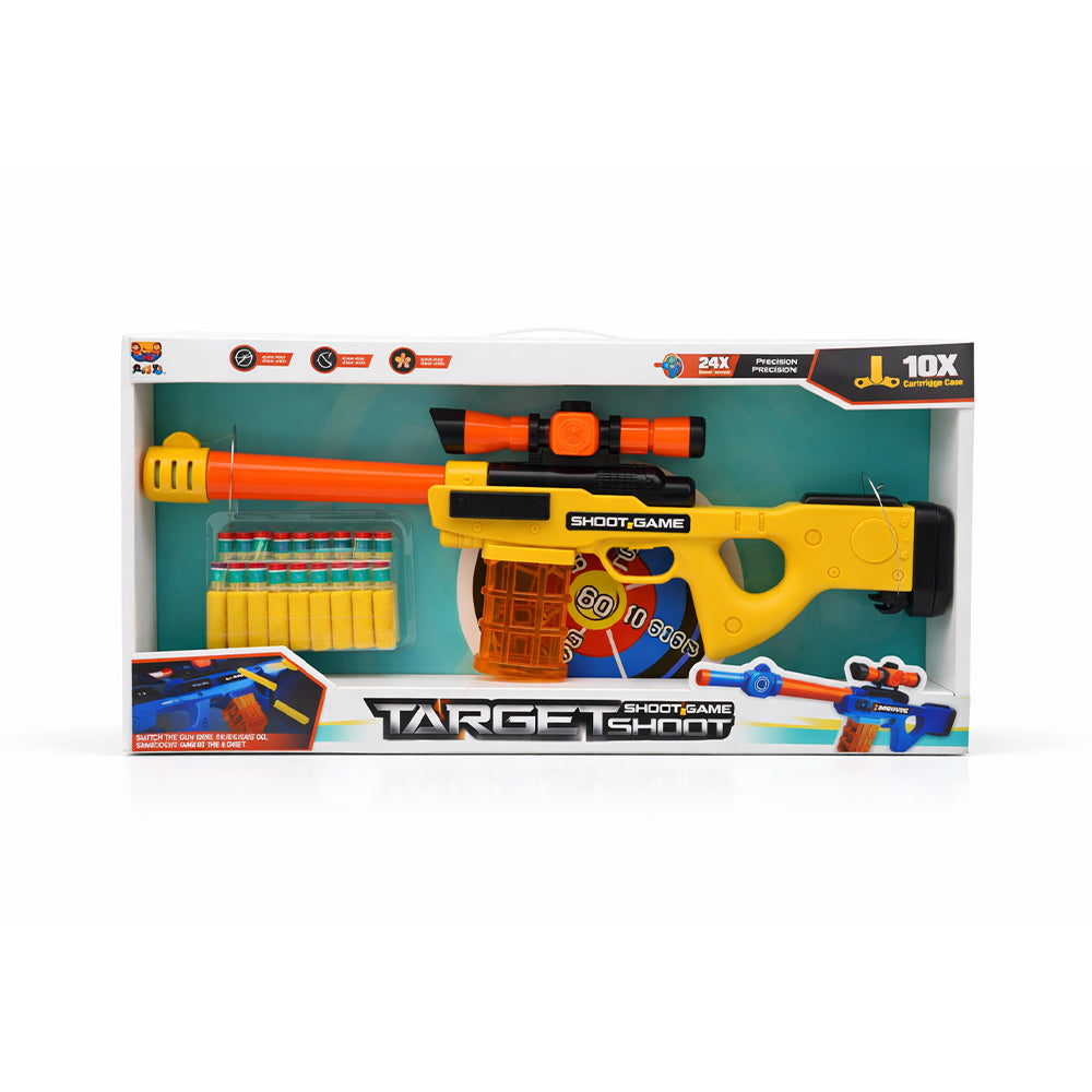 648-90 SOFT BULLET GUN W-TARGET A.I