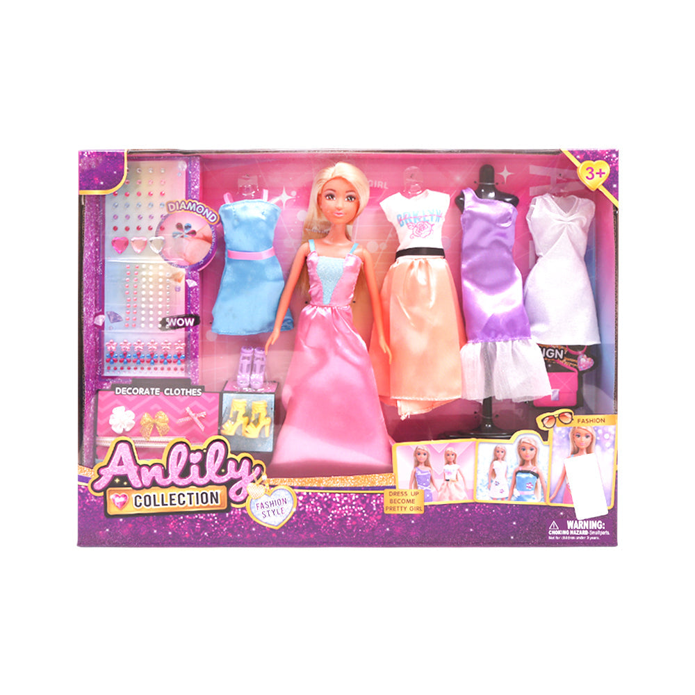616032 ANLILY DOLL W-ACCESSORIES A.I