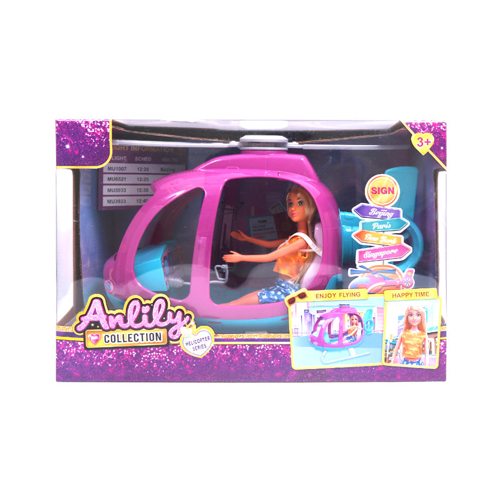 616261 ANLILY HELICOPTER DOLL IR