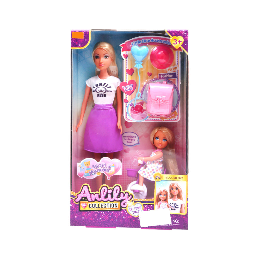 616019 ANLILY BABY GIRL MUMMY DOLL A.I
