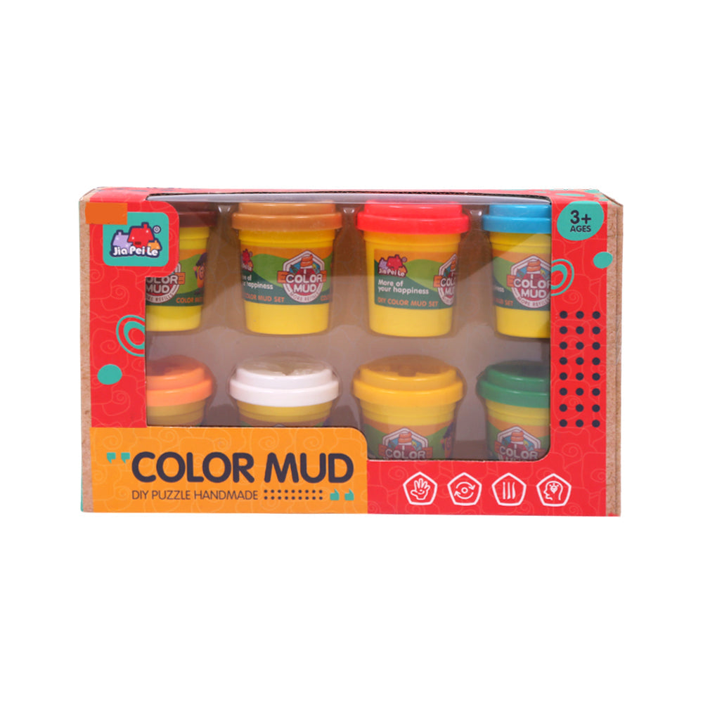 140328/5838-70 DIY COLOR PLAY DOUGH 8PC SET