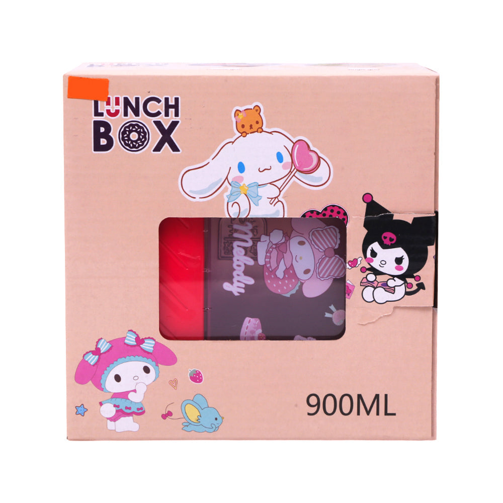 612 SS LUNCH BOX ASST 900ML