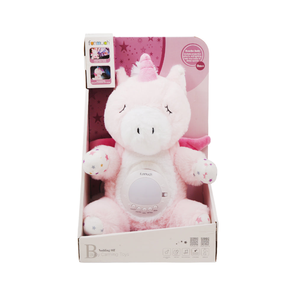 FM666-74 FUNMUCH SOFT UNICORN MUSICAL IR
