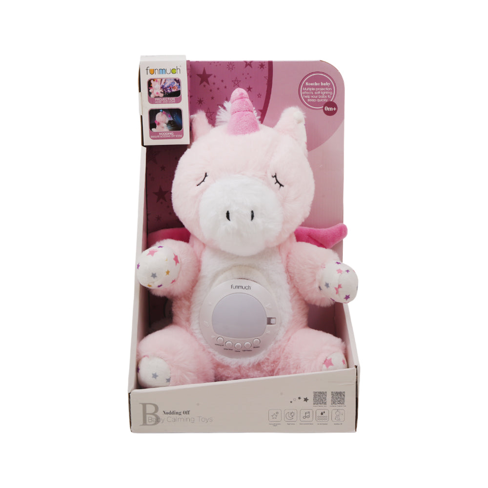 FM666-74 FUNMUCH SOFT UNICORN MUSICAL IR