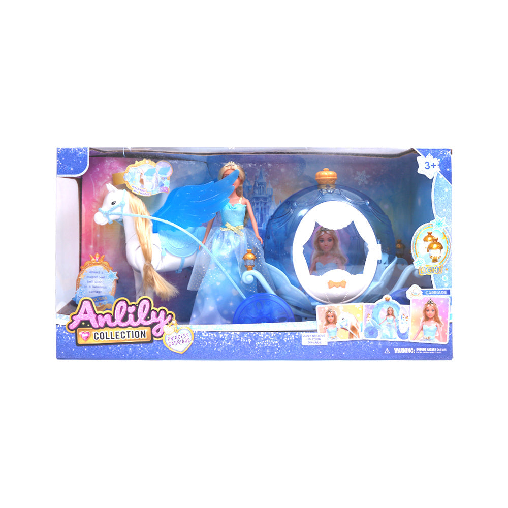 616881 ANLILY DOLL WITH CARRIAGE IR