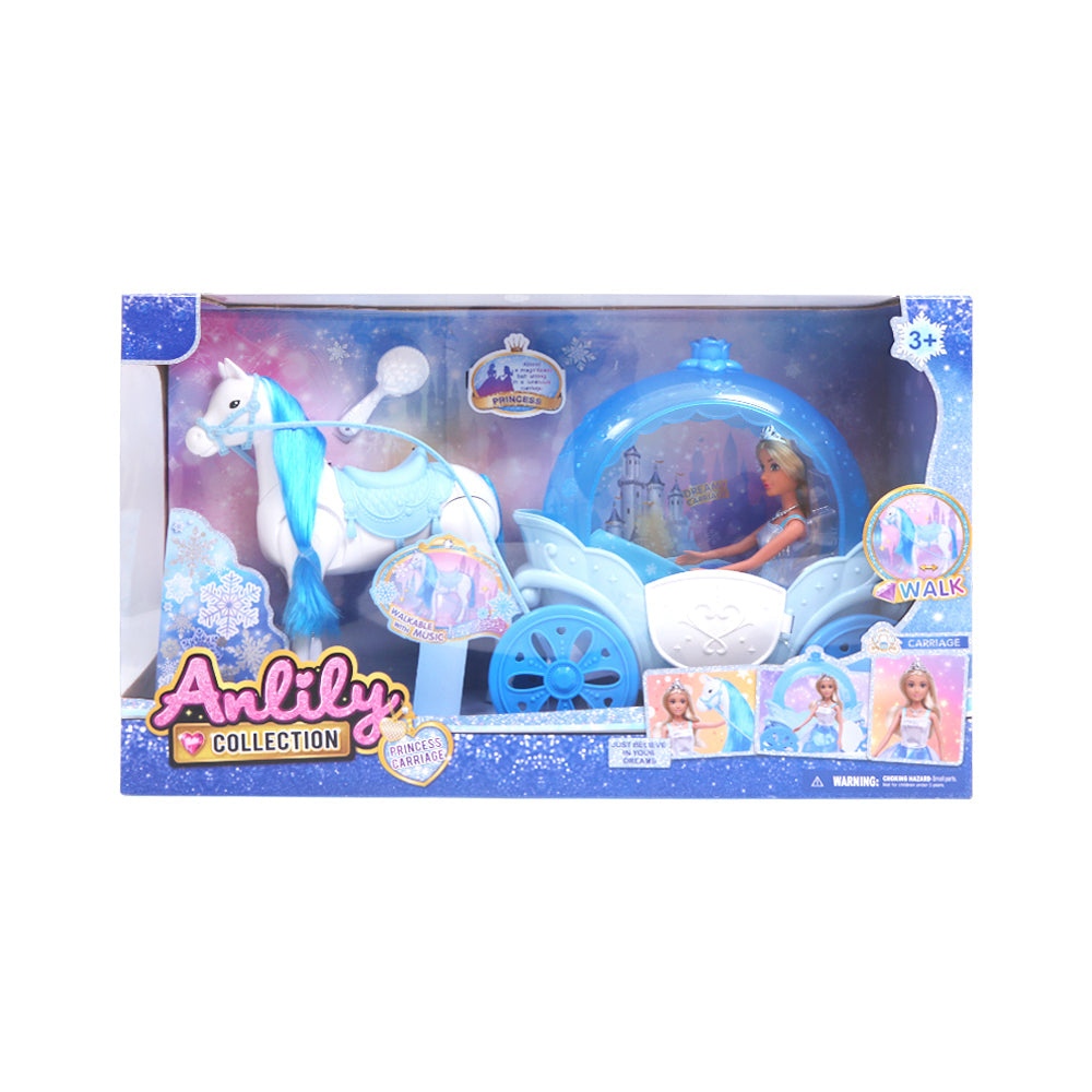636005 ANLILY DOLL IN CARRIAGE IR