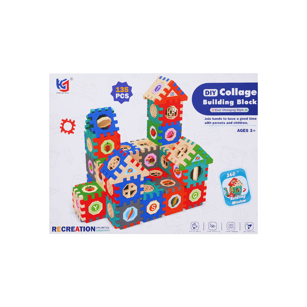 E035 DIY BUILDING BLOCKS 135PCS A.I