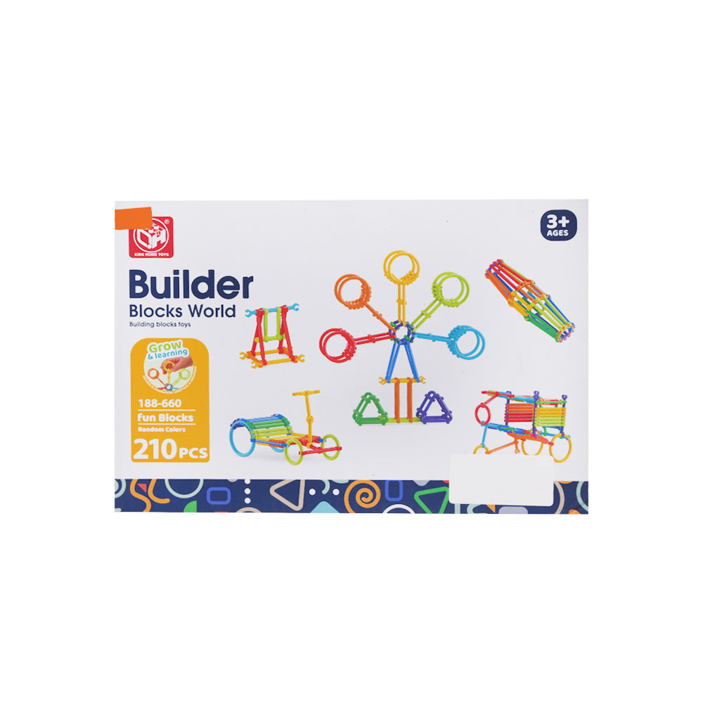 188-660 BUILDER BLOCKS 210PCS A.I