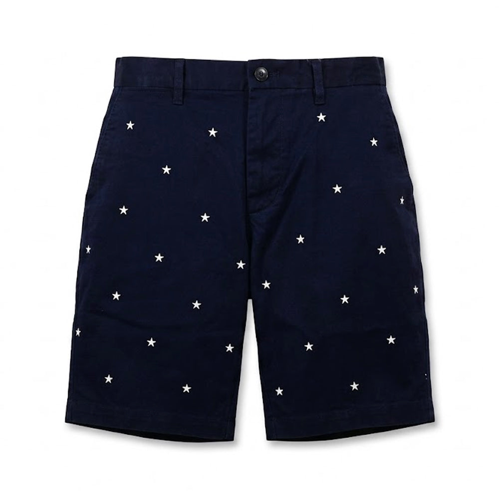 TH MEN COTTON SHORTS MW40562-400 NVY 32 (IR)