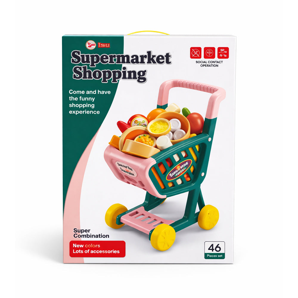 K-212 SUPER MARKET SHOPPING CART 46PCS A.I