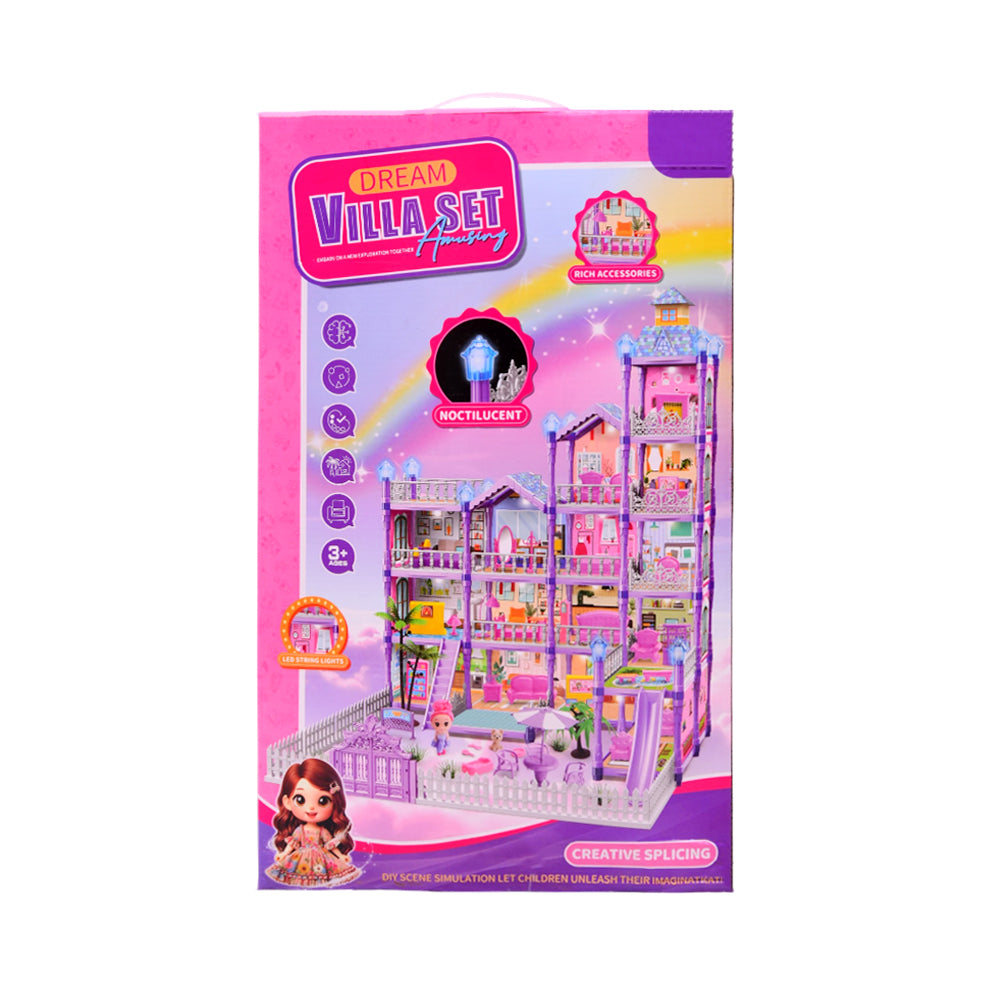 QBQ201-3 DIY VILLA SET 409PCS A.I