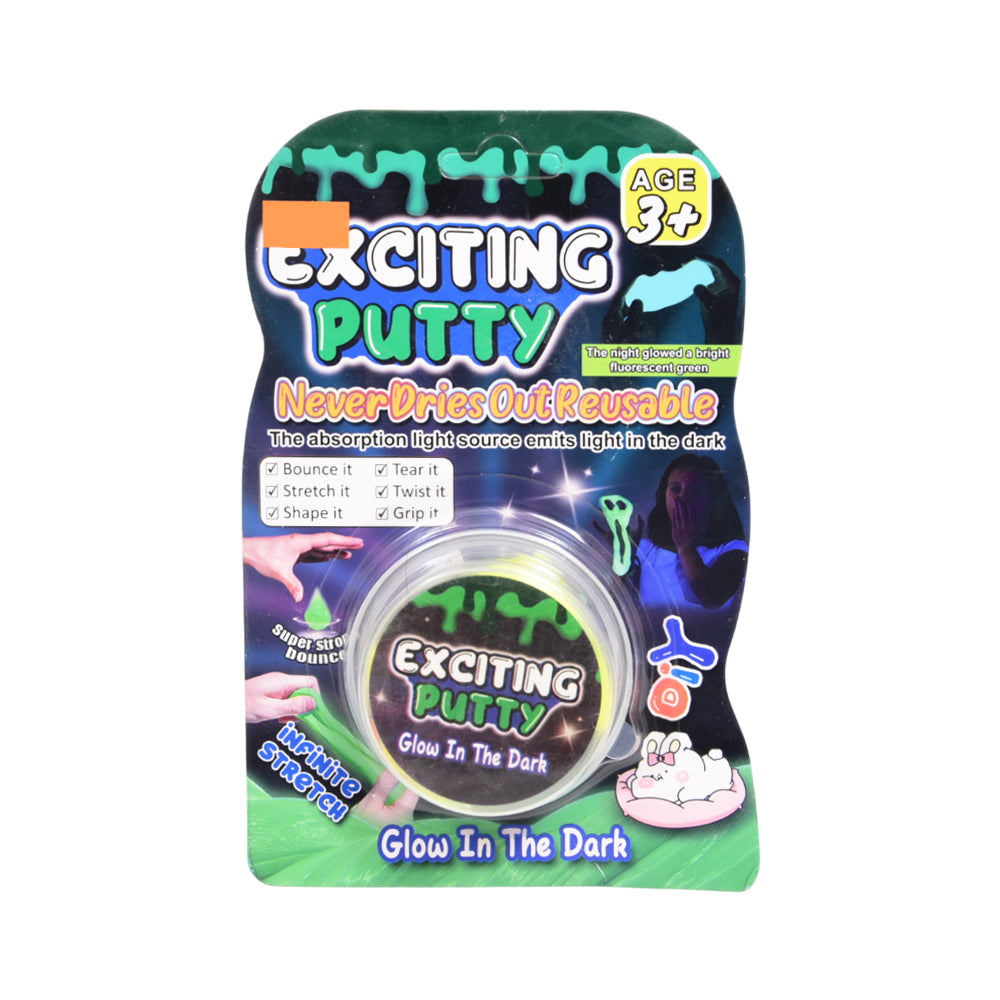 354 EXCITING PUTTY CLAY IN CARD A.I