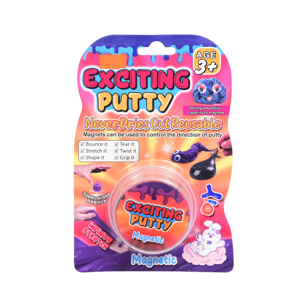 355D MAGNETIC EXCITING PUTTY CLAY IN CARD A.I