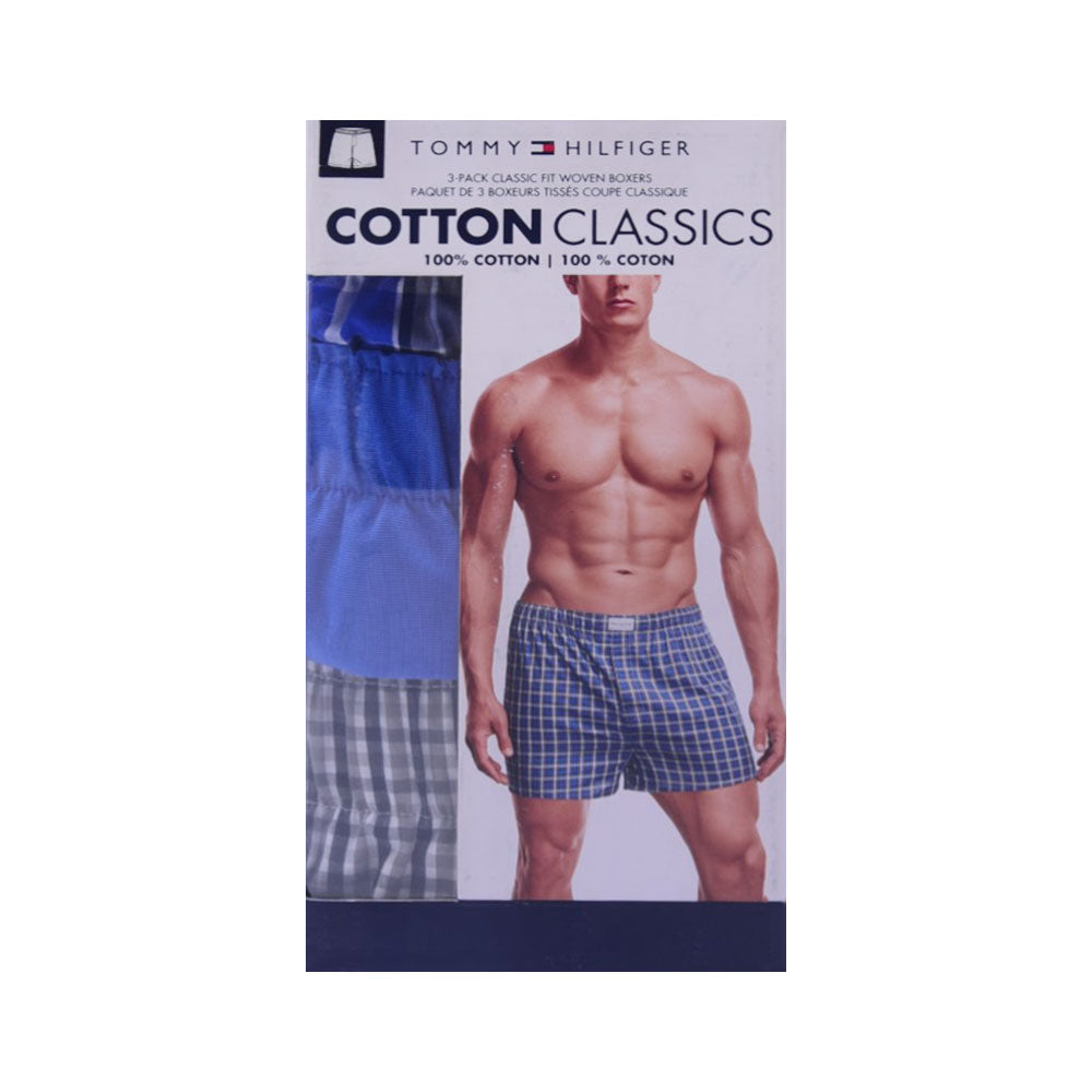 TH MEN WOVEN BOXER P-3 09TV108997 MULTI XL (IR)