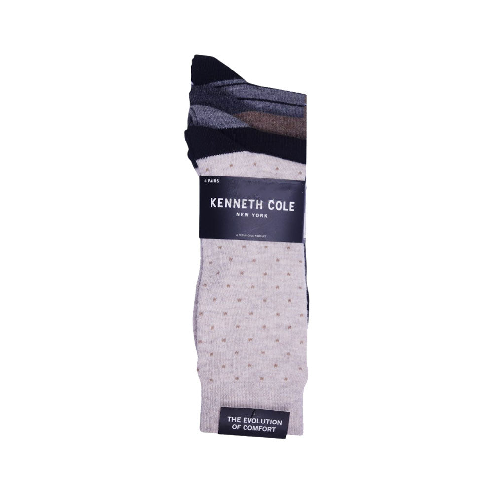 KC DRESS SOCKS P-4 2834 MULTI (IR)