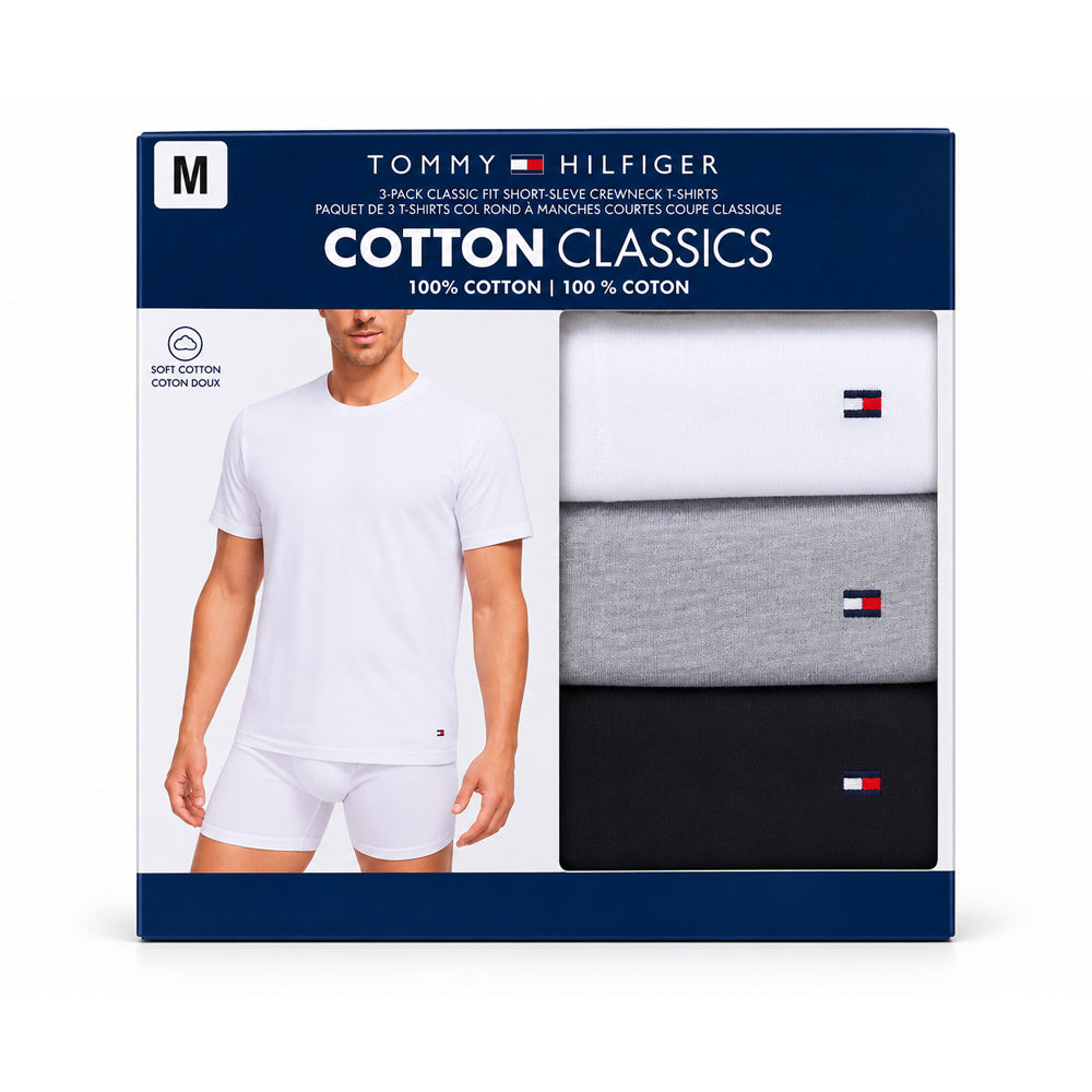 TH.MEN S/S R.NECK UNDERSHIRT P-3 09TCR01-028 MULTI M (IR)