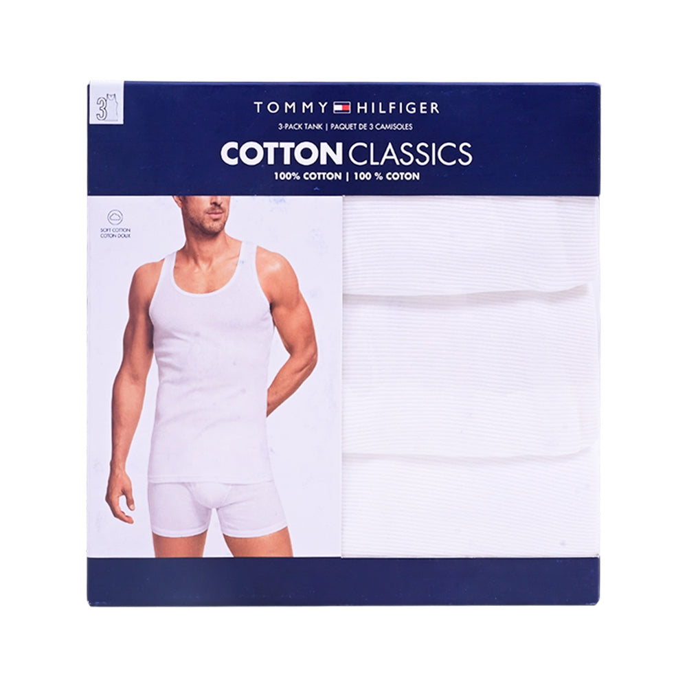 TH.MEN SANDO VEST P-3 09TTK01-100 WHT M (IR)