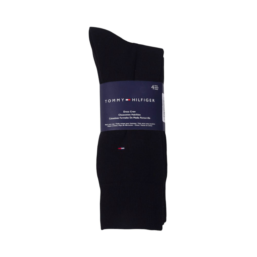 TH MEN DRESS SOCKS P-4 TVM213DR03005 BLK (IR)