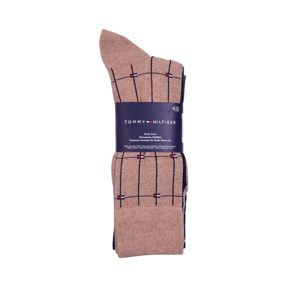 TH MEN DRESS SOCKS P-4 TVM221DR01003 MULTI (IR)