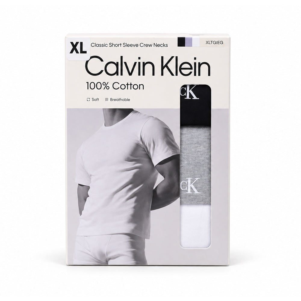 CK MEN S/S R.NECK UNDERSHIRT P-3 NB4051-900 MULTI XL IR