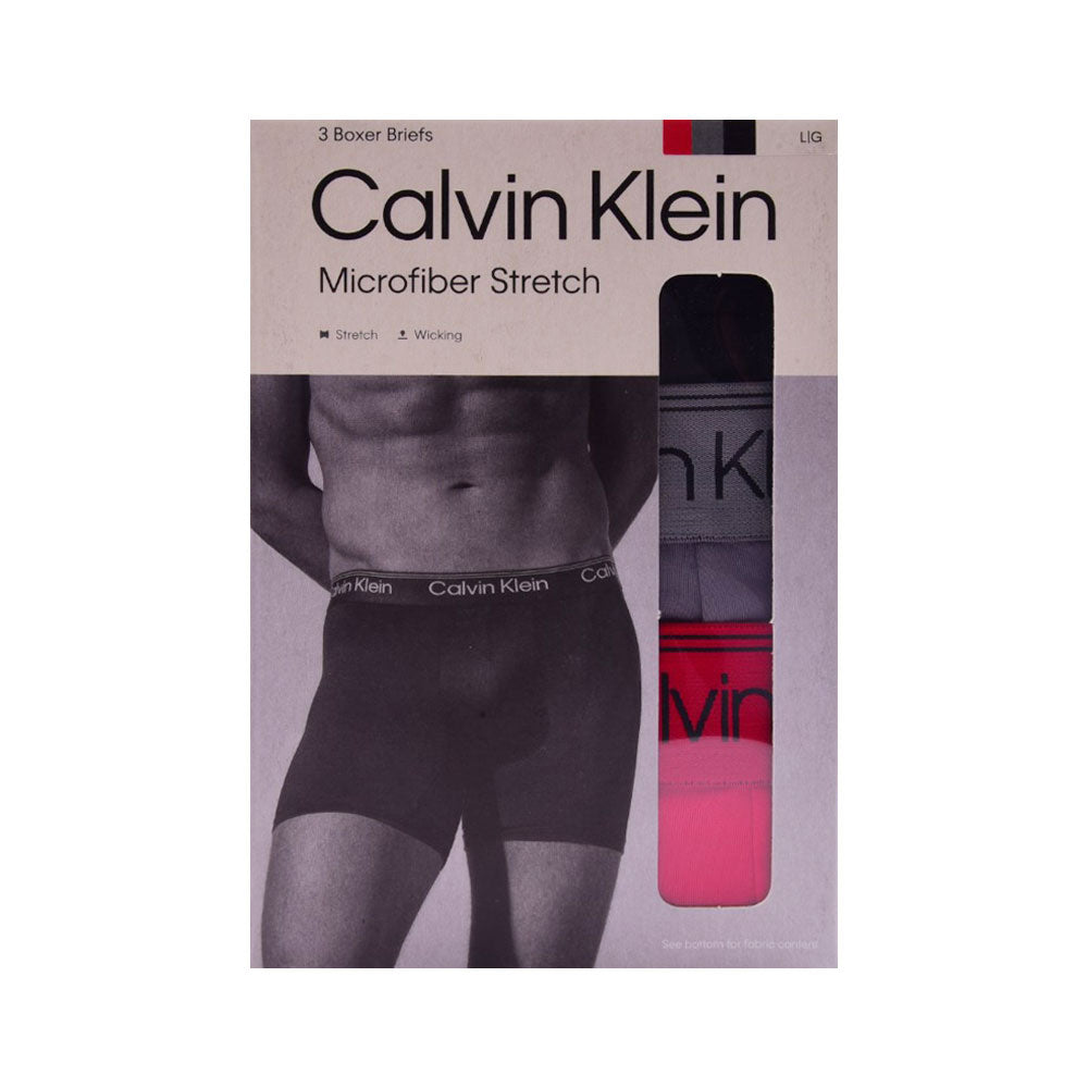 CK MEN BOXER BRIEF P-3 NB2570-902 MULTI L IR