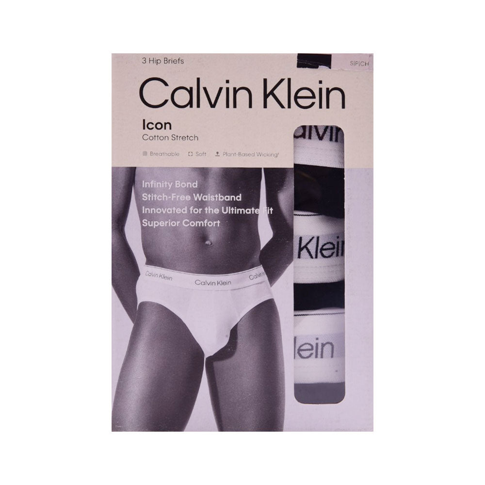CK MEN BRIEF P-3 NB4388-001 BLK S IR