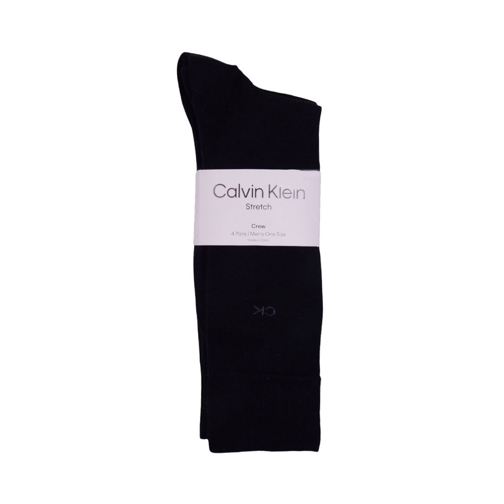 CK MEN DRESS SOCKS P-4 CVM201DR22003 BLK IR