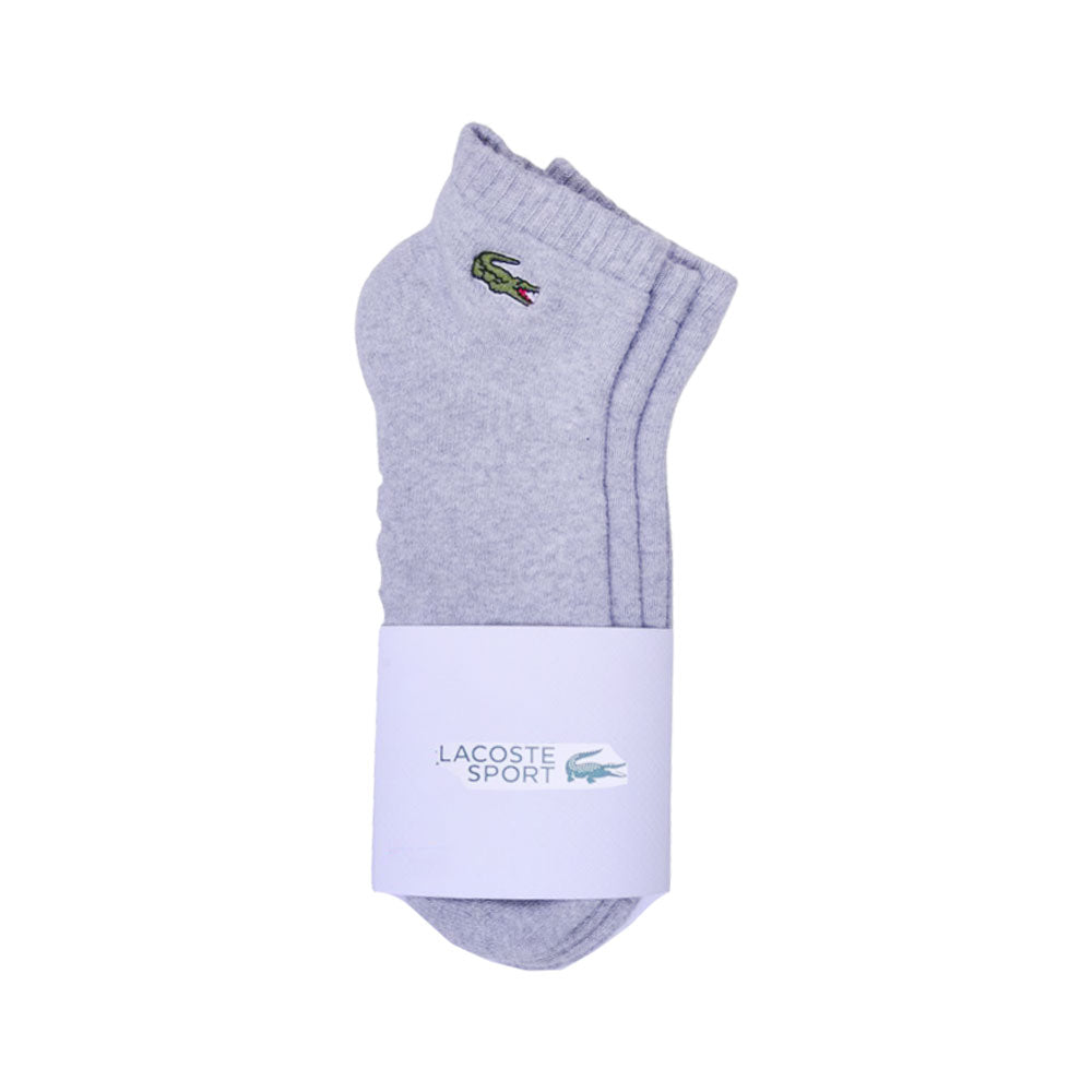 LAC ANKLE SOCKS P-2 RA2653-P5V GRY  (IR)