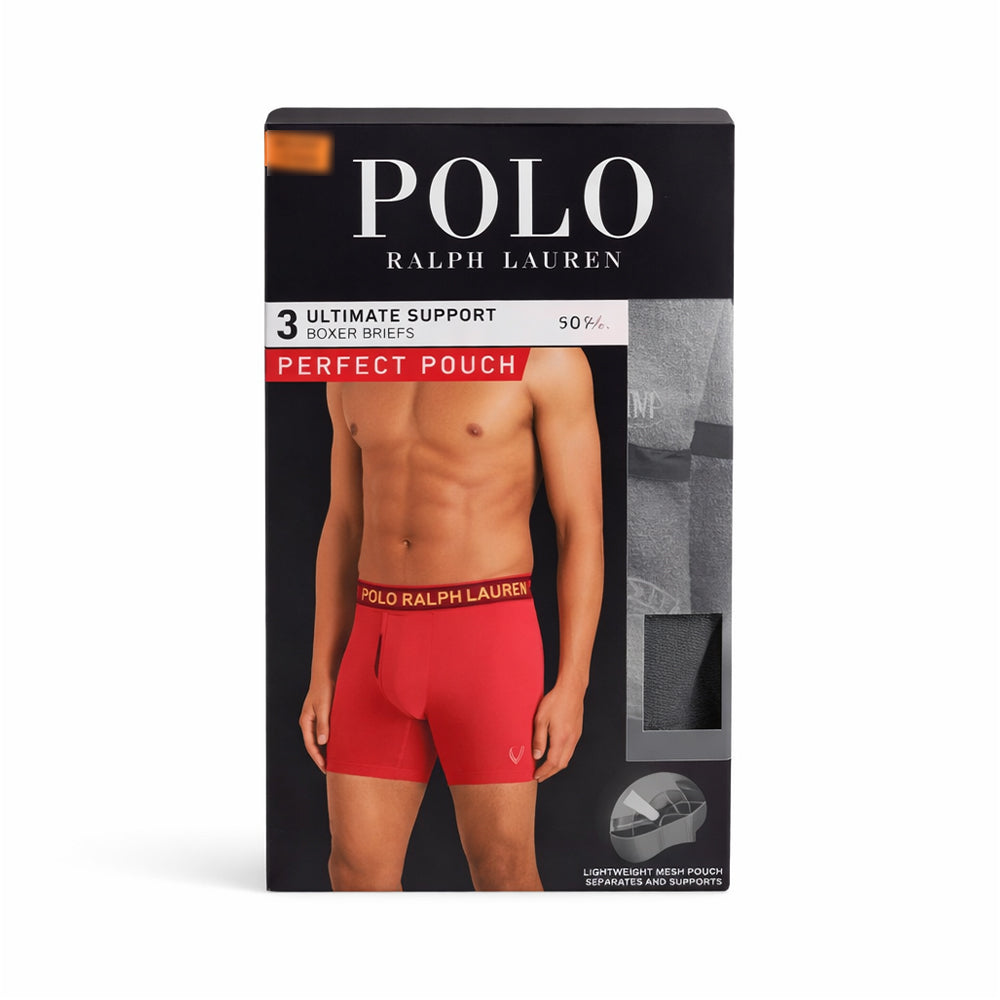 RL MEN BOXER BRIEF P-3 LLB2P3-RP02 MULTI XL (IR)