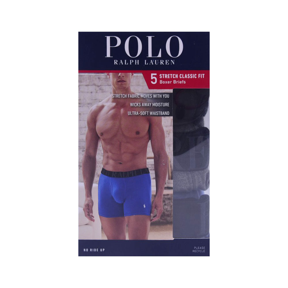 RL MEN BOXER BRIEF P-5 MWBBP5-RP01 MULTI M (IR)