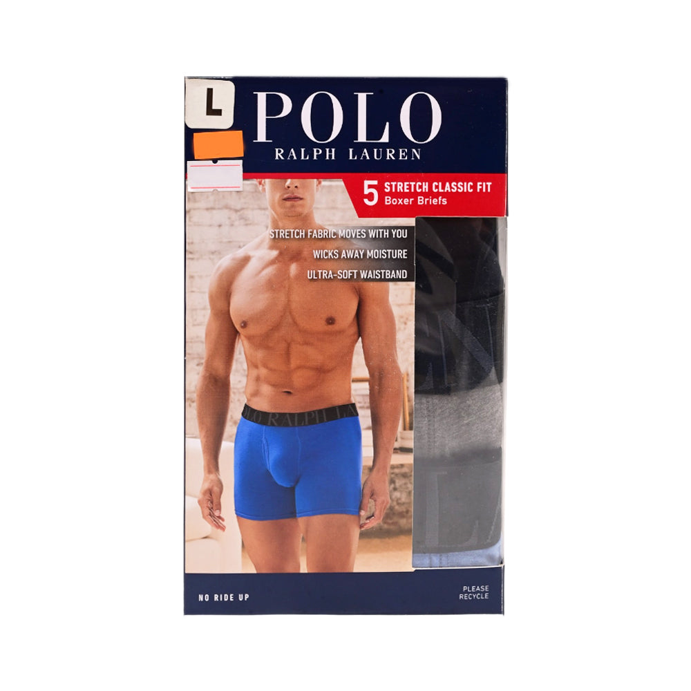 RL MEN BOXER BRIEF P-5 MWBBP5-RP01 MULTI L (IR)