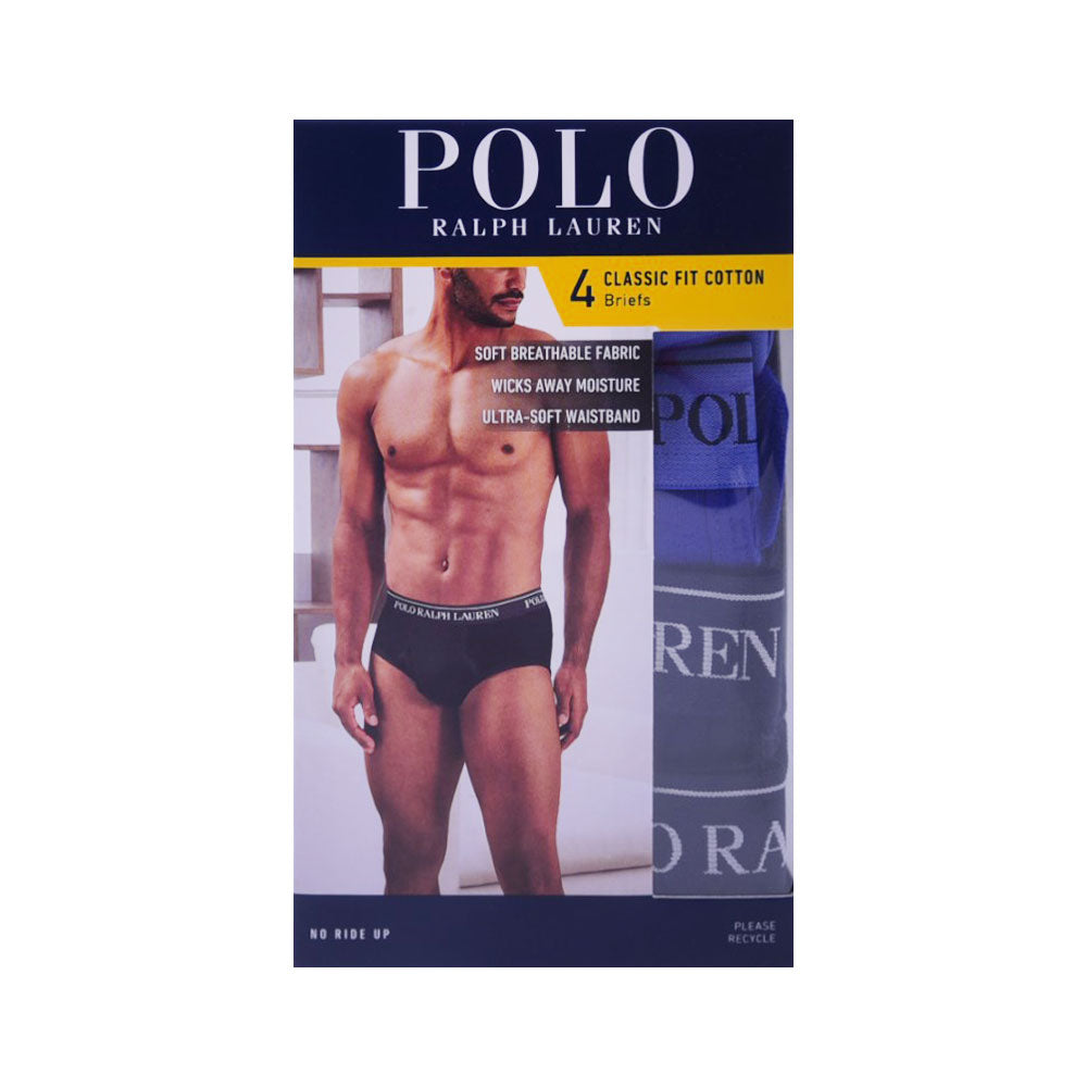 RL MEN COTTON BRIEF P-4 NCF3P4-A2D MULTI M (IR)