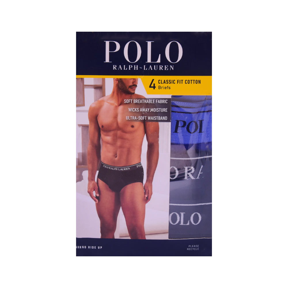 RL MEN COTTON BRIEF P-4 NCF3P4-A2D MULTI XL (IR)