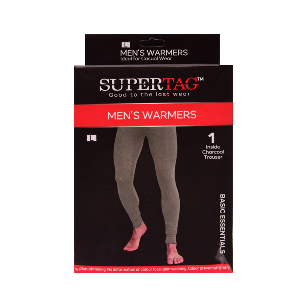 SUPER TAG MEN WARMER PAJAMA CHR LARGE 1P