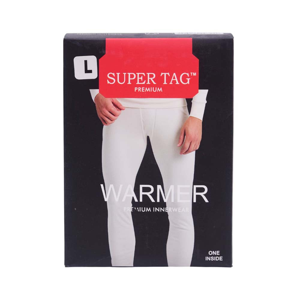 SUPER TAG PREMIUM WARMER TROUSER WHITE 1PC