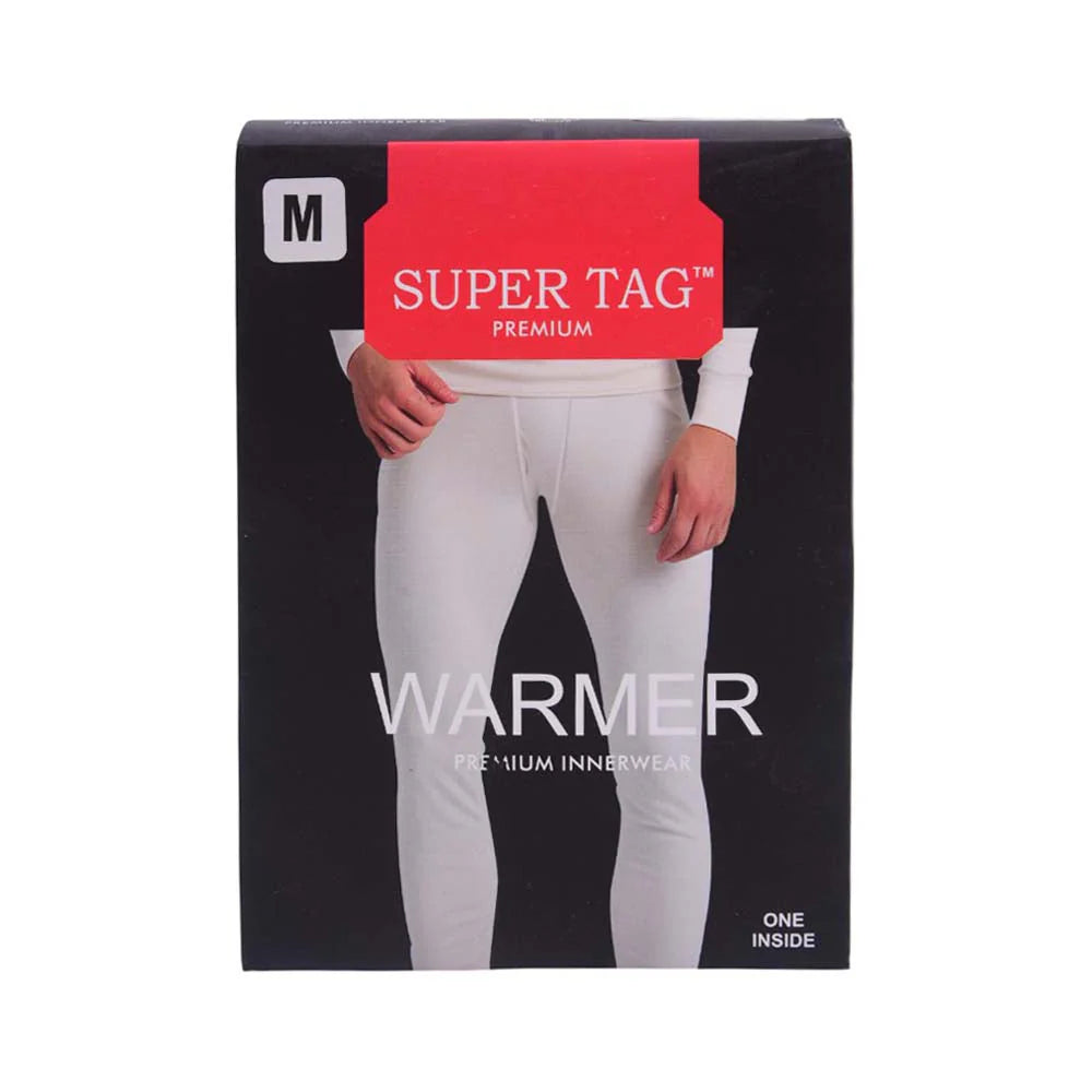 SUPER TAG PREMIUM WARMER TROUSER WHITE 1PC