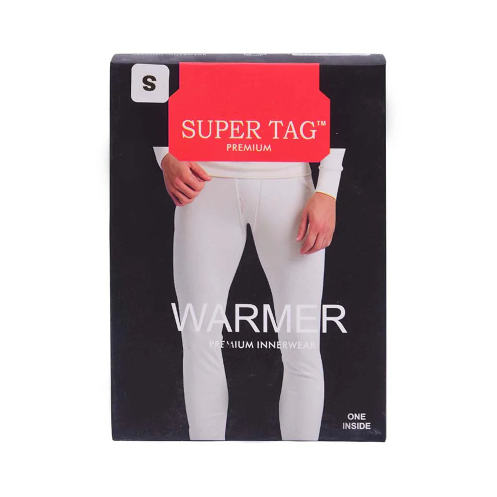 SUPER TAG PREMIUM WARMER TROUSER WHITE 1PC