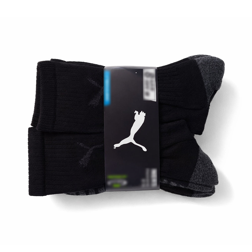 PUMA CREW SOCKS 1815853 P-8 BLK (IR)