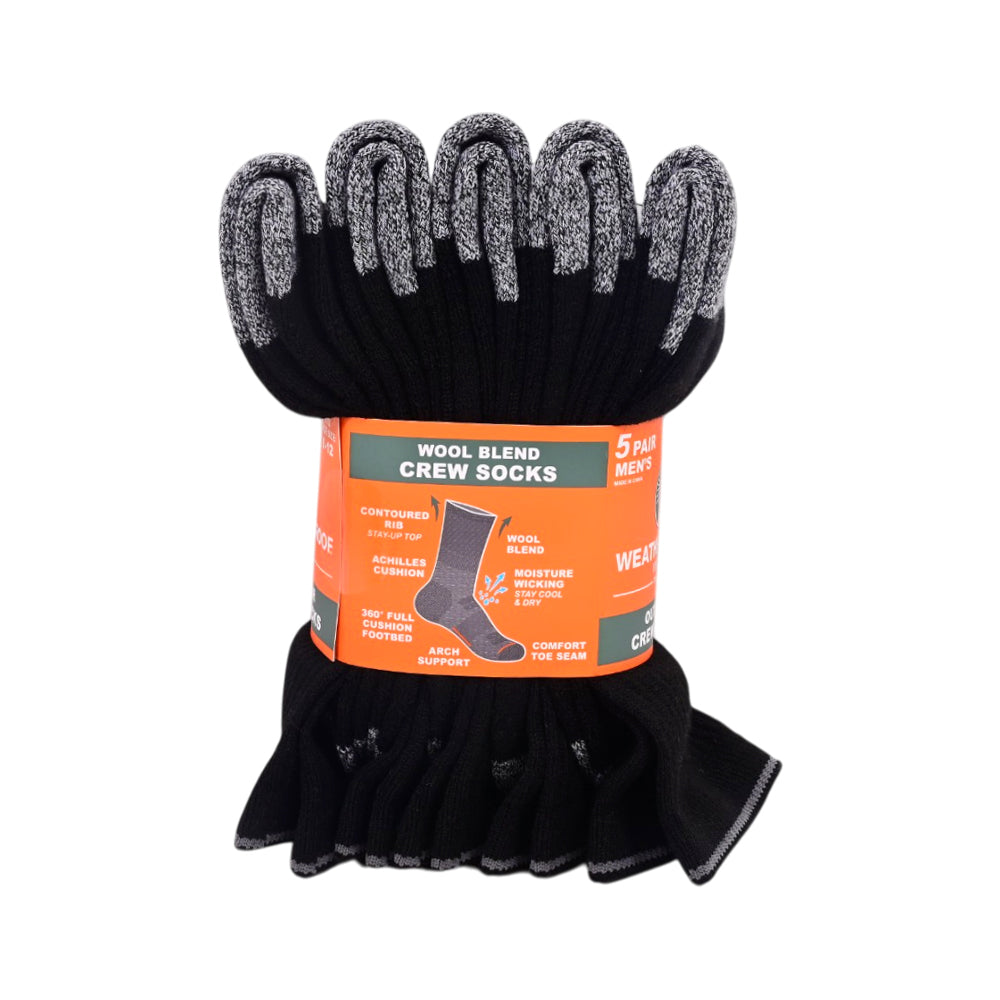 WEATHERPROOF VINTAGE CREW SOCKS P-5 MULTI (IR)