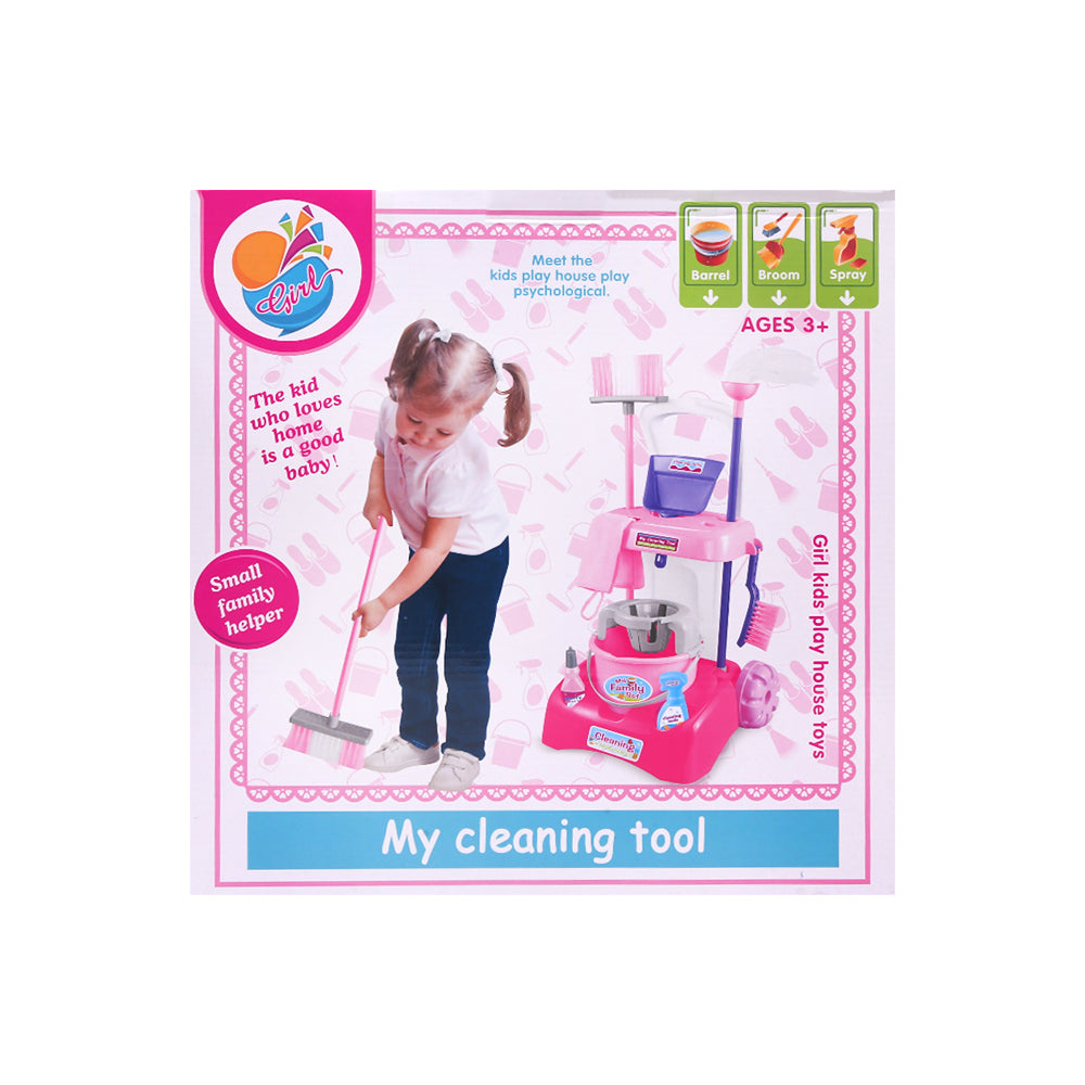 17006 CLEANING TROLLEY SET A.I