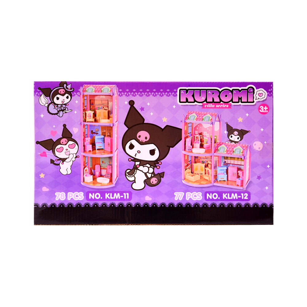 KLM-10 KUROMI DOLL HOUSE 78PCS A.I