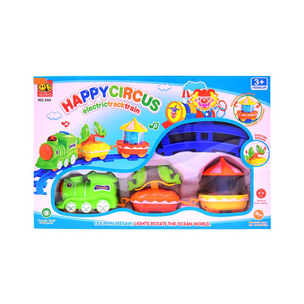 544T MUSICAL HAPPY CIRCUS TRAIN TRACK A.I