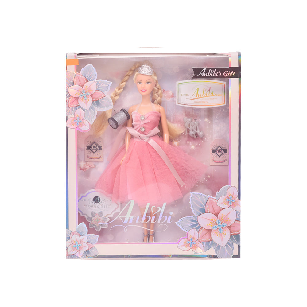 210-7 11.5 INCH FROK DOLL W-LONG HAIR A.I