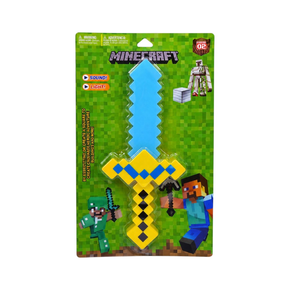 18338-2 MINECRAFT WEAPON SET ASST A.I