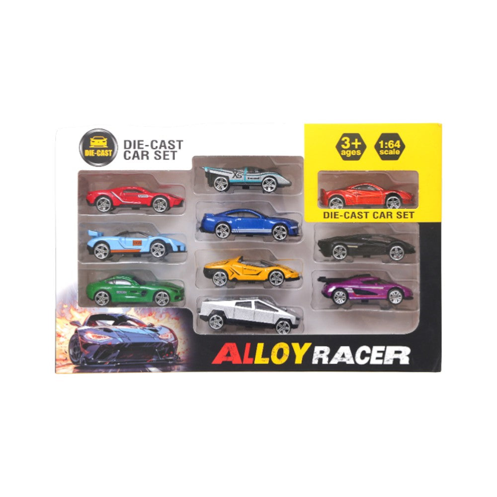 MC-2728 164 METAL CAR 10PCS SET A.I
