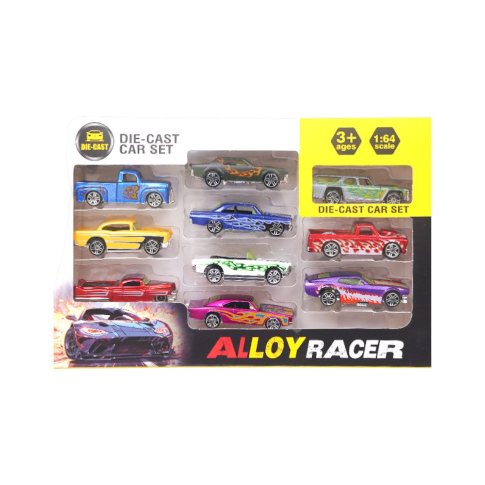 MC-4041 164 METAL CAR 10PCS SET A.I
