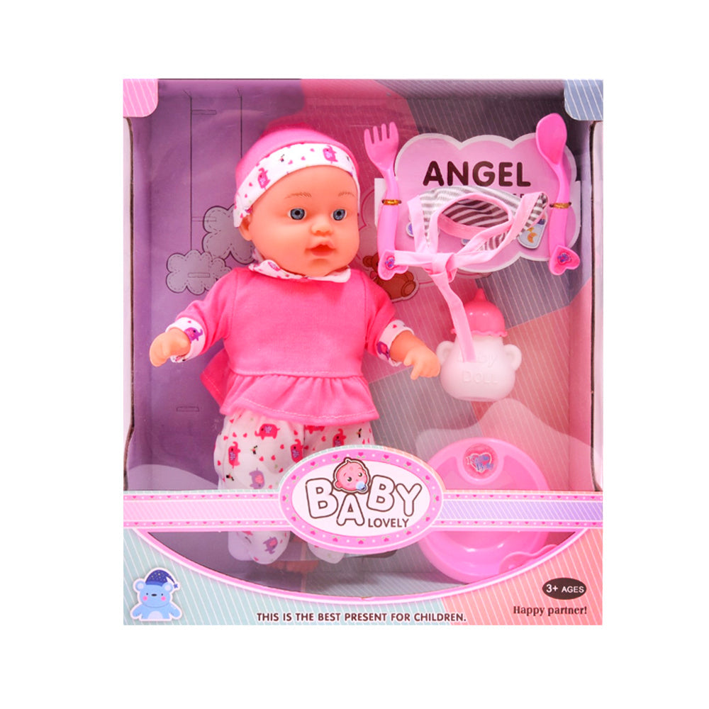 BLS-W262 DOLL W-ACCESSORIES 14INCH A.I