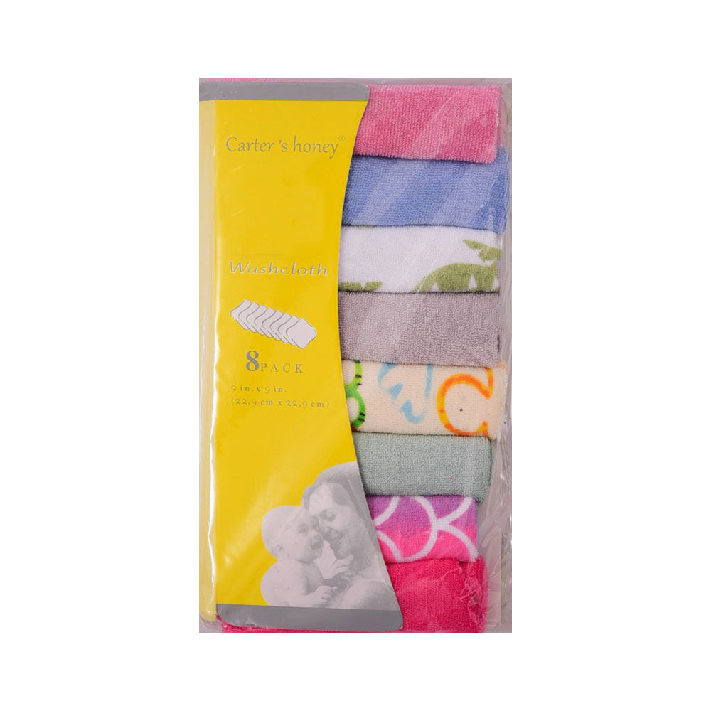 BABY FACE TOWEL PACK OF 8 MZW-25 9446